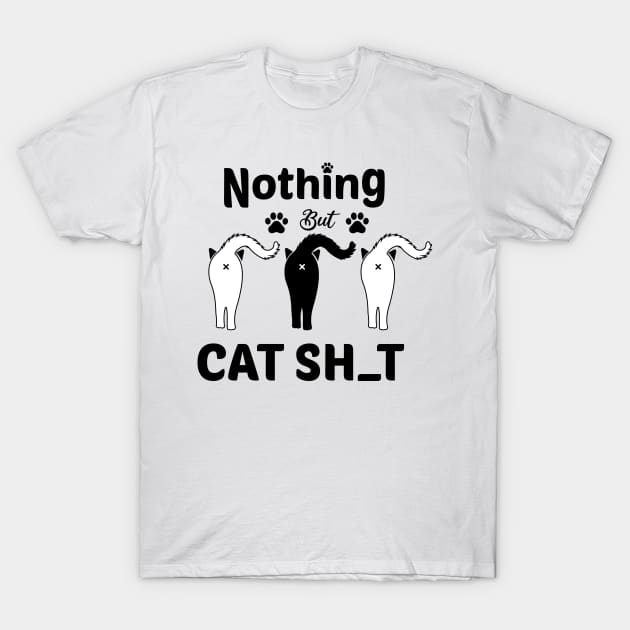 Nothing But Cat T-Shirt by VecTikSam